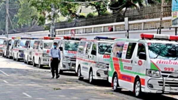 ঢাকা মেডিকেল কলেজ হাসপাতালের অ্যাম্বুলেন্স ধর্মঘট ৭ দিনের জন্য স্থগিত